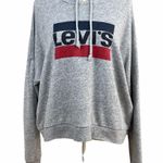 Levi's Crop Boxy Fit Big Logo Hoodie Sweatshirt Photo 0