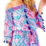 Lilly Pulitzer Joelle Mini Tassel Dress Solar Opposite Small Women’s 26903 Photo 0