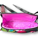 Vera Bradley  Belt Bag Fanny Pack Floral Black Pink Nylon Adjustable Waist Travel Photo 0