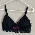 Juicy Couture NWOT Sexy Lace and Logo Bralettes Black Size XL Photo 1