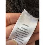 Barefoot Dreams  CozyChic Lite Knit Black Zip‎ Up Sweater Hoodie Size Small Photo 5