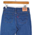 Levi's 512 Jeans Womens 10M (29x31.5) Blue Perfectly Slimming Stretch High Rise Photo 3