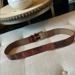 Fossil  Genuine Brown Leather Patchwork Belt BT2844-200 Size Large Photo 4