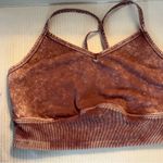 Torrid Sports Bra Low-Impact Wireless Rib Trim Bra in Elderberry Sz 0 (L/12) EUC Photo 5