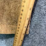 Vintage Made in Italy Corduroy Jogger Pants S Drawstring Waist Pockets Y2K Brown Photo 2