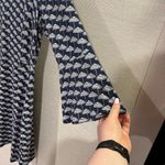 Boden Miriam Jersey Tunic Dress in Navy Parasol Size 12 Umbrella Print Blue Photo 3