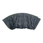 ZARA  Pleated Midi Dress Chambray Raw Hem Size L Photo 4