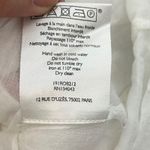 Sézane Sezane Sophia Ruffle Mini Dress White Cotton Women’s Size 4 FR 36 Shift Lined Photo 10