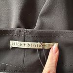 Alice + Olivia  - NWT Black Tailored Trouser  Ankle Pants Sz 6 Photo 5