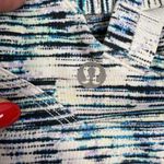 Lululemon 6 Sports Bra Pure Practice Blurry Belle Sea Mist Luxtreme Med Support Photo 7