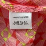 MISA Los Angeles Misa Los Angeles Dalia Cutout Chiffon Maxi Dress Septima Geo Pink Medium NWT Photo 11