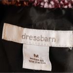 Dress Barn  Size Medium M Purple Marbled Zipper Sweater Winter Warm Cozy Comfy Photo 6