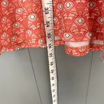 prAna Coral Orange Safari Racerback Build-in-bra Athletic Outdoor Dress S Photo 2