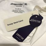 Empetua by Shapermint Scoop Neck Cami Top Shapewear White XL Photo 2