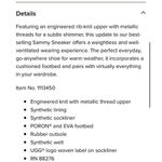 UGG  Sammy grey metallic loafer flats size 9.5 Photo 14