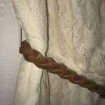 Trixxi  Dress Cream / Off White Lace High-Low Strapless Dress Sz 3X NWT Belted Photo 5