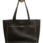 Nicole Miller New York Black Hudson Studded Tote Bag + Insert Photo 0