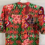 Truth NYC loose fit dress roll tab sleeves multicolor women’s Size Medium Photo 10