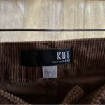 Kut From The Kloth Kut from the Kloth Etta Corduroy Pants Flare Bootcut Chestnut Tan NEW Size 0 Photo 3