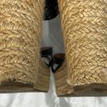 Krush Women’s Black Woven Strappy Open Toe Wedge Platform Sandals Size 6 Photo 8