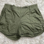 Torrid  Women's Plus Size 1R Green Utility Bermuda Cotton Shorts Photo 0