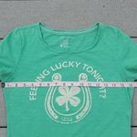American Eagle Feeling Lucky Tonight Y2K Shirt Sleeve Graphic Tee Photo 4