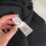 Paige Raundi Shoulder Cut Out Long Sleeve Wool Blend Sweater Dress Black Size M Photo 13