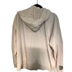 Time & Tru Women's Oversized Zip-Up Hoodie Light Pink Size 22 Casual Photo 1