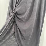 Z Supply NEW Skirt Size Small NWOT Sabina Charcoal Gray Twist Knot Cotton Blend Photo 8