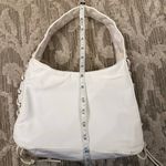 Weekday Lydia shoulder bag with lace detail in off white Photo 13