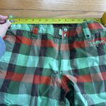 Burton  Stow Cargo Pant Lined Ski Snow Board Tartan Pants Womens Size S Small Photo 5