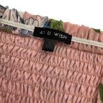 As You Wish As U Wish Women Size Small Maxi Dress Floral Off Shoulder Pink Photo 5