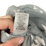 Wildfox Star Print Thermal Henley Long Sleeve Top Gray Size XS Photo 7