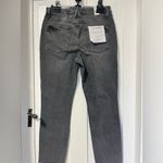 Good American NWT Good Classic Black Washed Raw hem High rise size 14 Photo 3