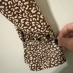 She & Sky  women’s size small long sleeve animal print romper snap zips lined nwt Photo 2