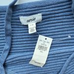 Aerie NWT  Take Charge Sweater Corset Tank Top Cropped Blue Size Large L NEW Photo 4