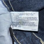 Nine West Womens Dark Denim Blue Jeans Size 14 31 Bling Flap Pockets Hi Rise Photo 7