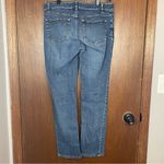 J. Jill Woman’s Authentic Fit Slim Classic Denim Jeans Size 6 Stretch Blue Photo 4