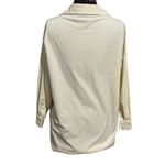 Gold Hinge Oversized Corduroy Shacket Button Up Front Pocket Cream EUC XS Photo 3