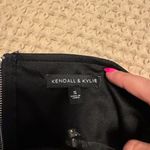 Kendall + Kylie  Faux Leather Top Photo 3