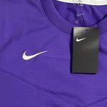 Nike Men's Team Club Crew Football Long Sleeve Dri-FIT UV Sideline Purple Size M Photo 2