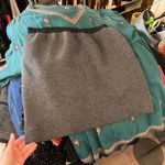 Marc Jacobs Gray Soft Cashmere Silk Elastic Waist Mini Skirt Size Medium Photo 2