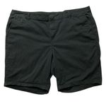 Lane Bryant Women's Stretch Flat Front High Waist Chino Pants Black Size 24 Plus Photo 0