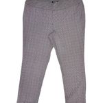 Roz & Ali Women's Petite Houndstooth Straight Leg Pants Size 16 Photo 1