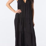 Vince Camuto  NWT $158 Women's Tiered Maxi Dress Swim‎ Cover-Up M Photo 0