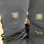 ALOHAS Rayna Leather Strappy Tie Espadrille Sandals in Black Size 6.5 Photo 8