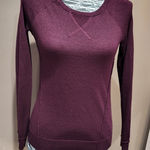 *5/$25 Sale* INC Burgundy Metallic Sweater Purple Photo 0