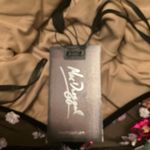 Mac Duggal NWT  Black Floral Embroidered Tea Length Dress Photo 13