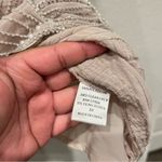 Paper Crane  Bohemian Roaring 20s Glam Neutral Beaded Tank Size XS Dainty Photo 3