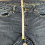 Michael Kors MK Women's Slim Straight Jeans 31 Inch Waist Dark Blue Denim Flawed Photo 8